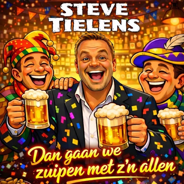 Steve Tielens - Dan Gaan We Zuipen Met Z'n Allen